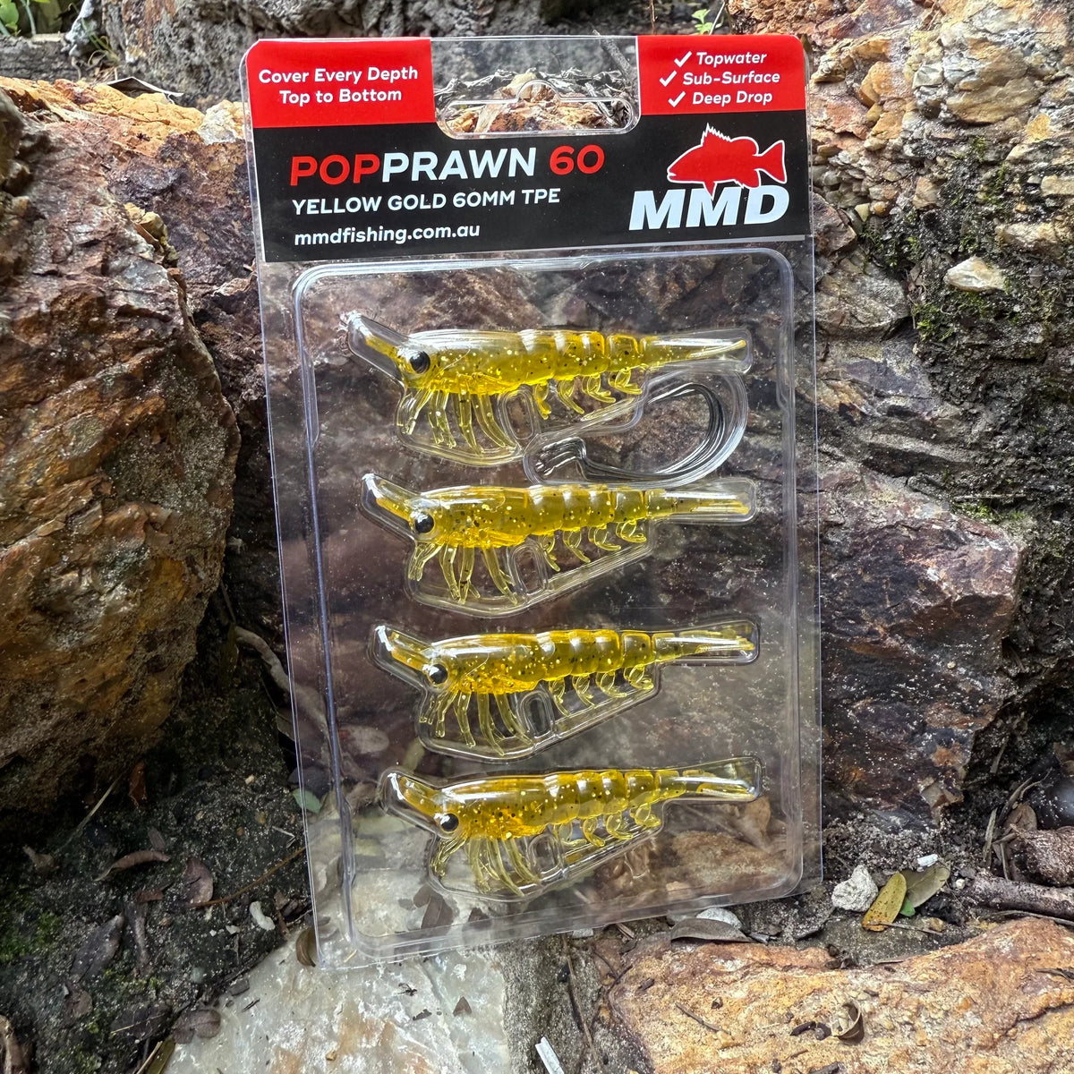 MMD Pop Prawn 60mm Lure