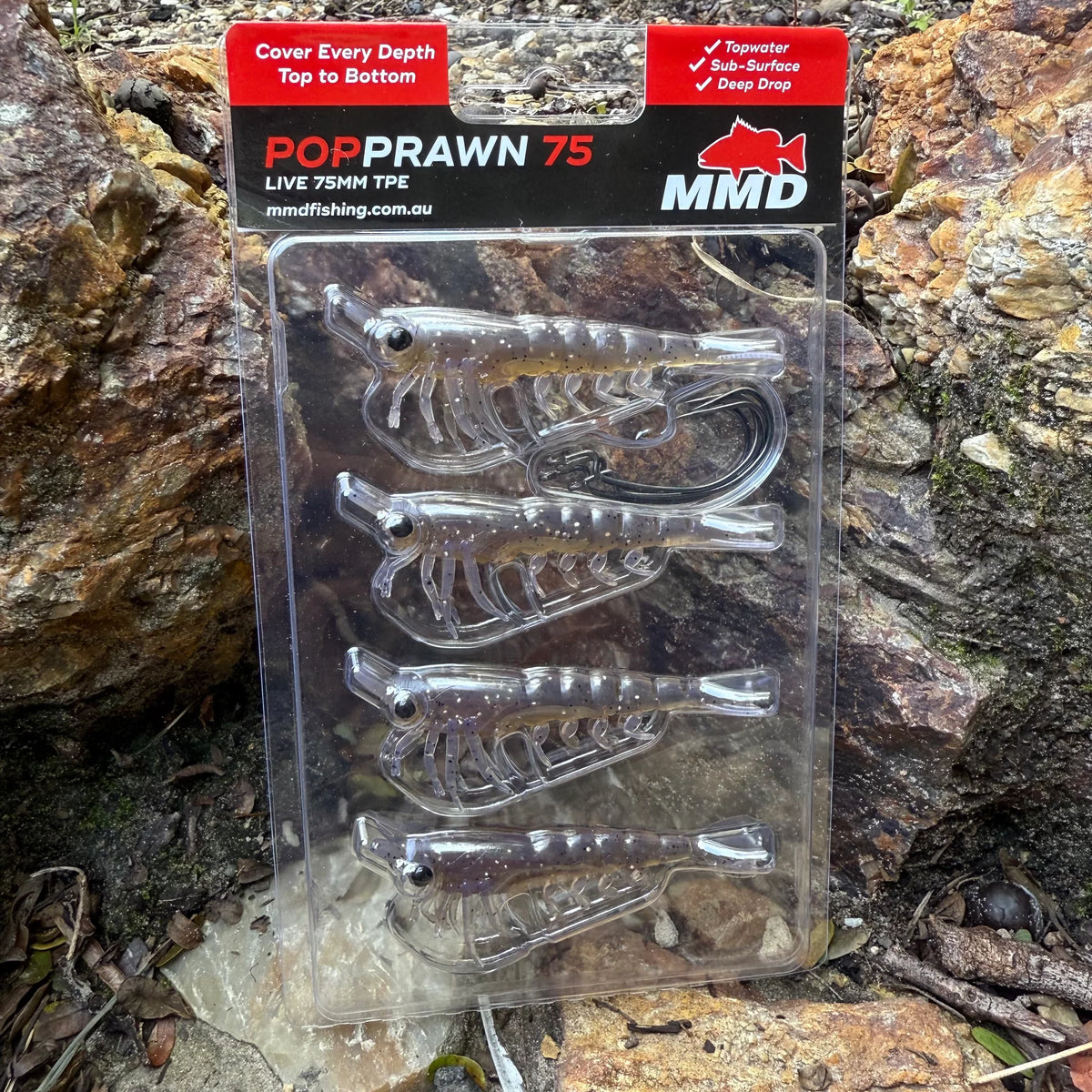 MMD Pop Prawn 75mm Lure