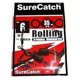 SureCatch Rolling X-Pattern Diamond Eye Swivels