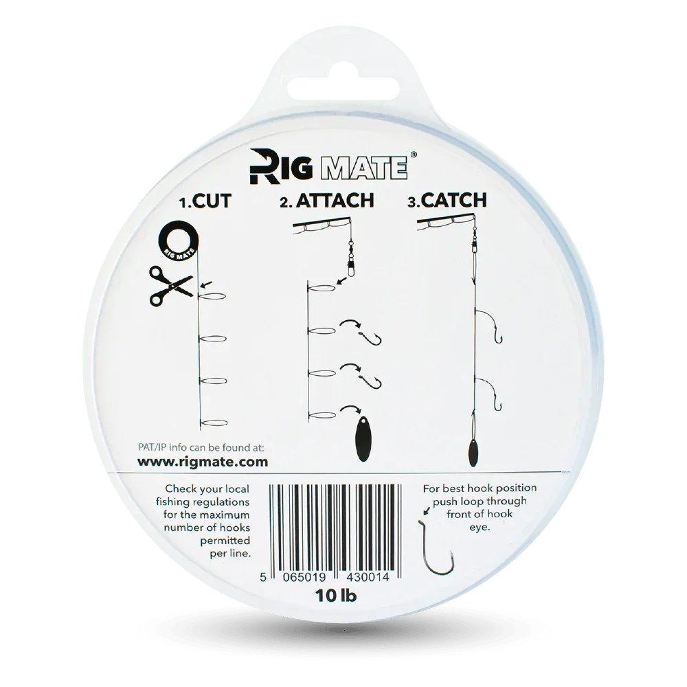 Double Loop Rig Rig Mate Pre Tied Dropper Loop Rigs - Addict Tackle