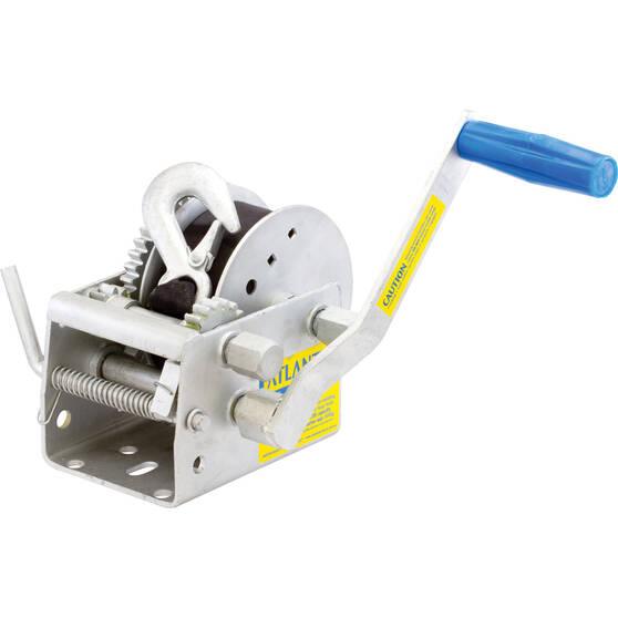 Atlantic 3 speed winch with webbing - Addict Tackle