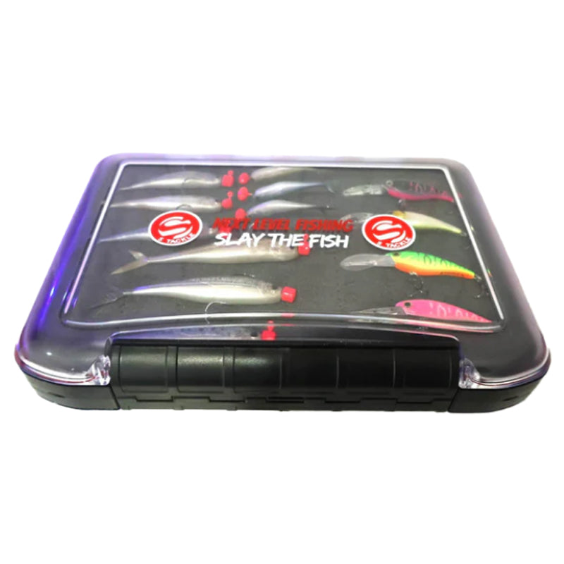 S Tackle Double Sided Foam Filled Tackle Box