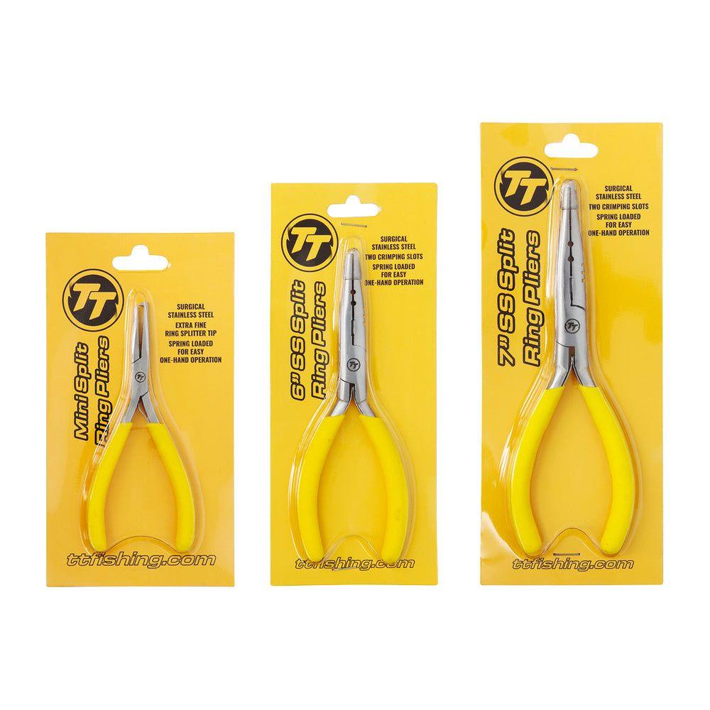 TT Stainless Steel Split Ring Pliers - Addict Tackle