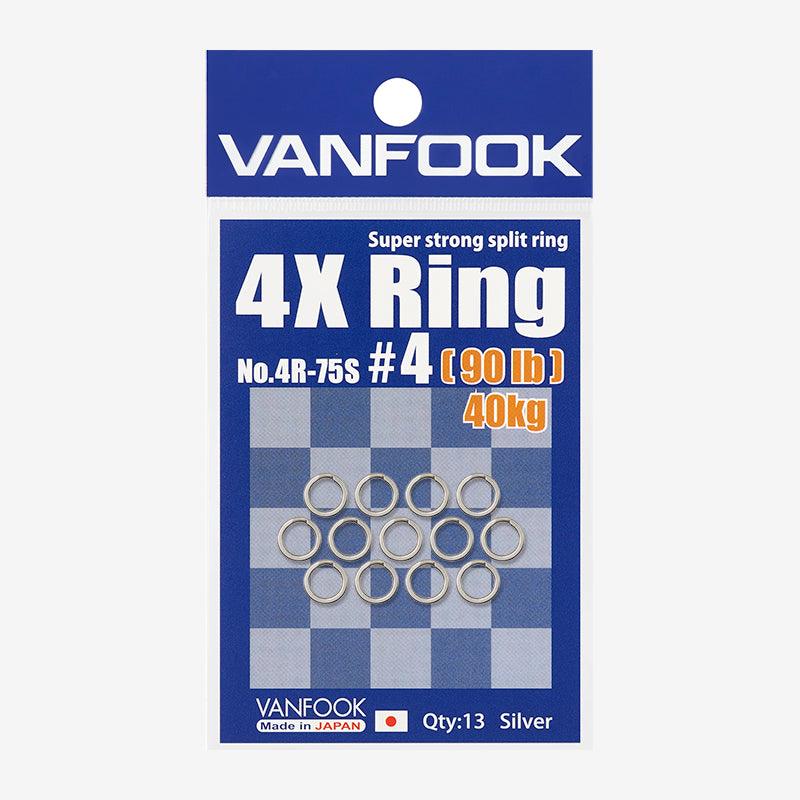 Vanfook 4x Split Ring - Addict Tackle