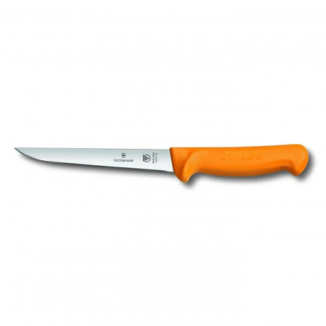 Victorinox Swibo Boning Knife With Straight Wide Blade 16cm - Addict Tackle
