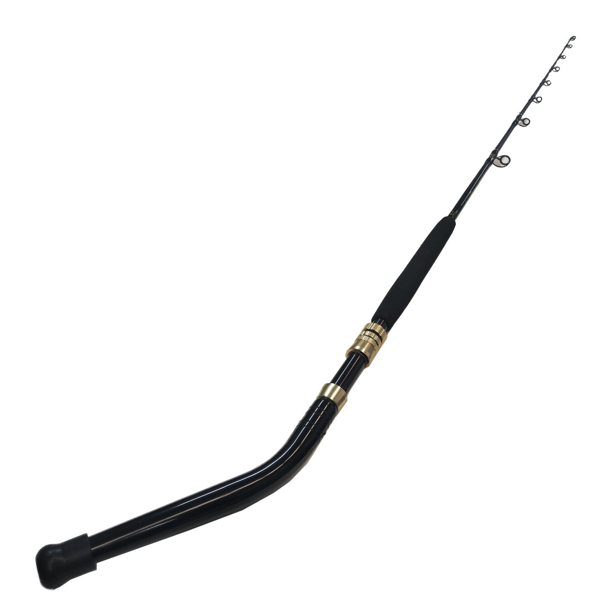 Wilson Electric Assist Reel + Lithium Battery &amp; Live Fibre Rod Combo Curved Butt - Addict Tackle