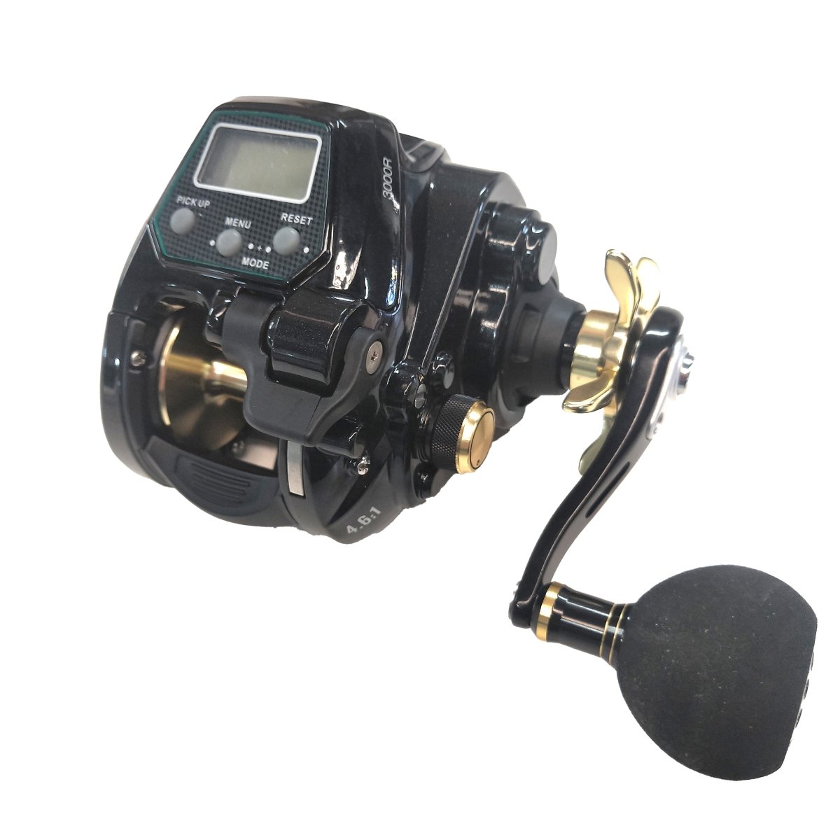 Wilson Electric Assist Reel + Lithium Battery &amp; Live Fibre Rod Combo Straight Butt - Addict Tackle