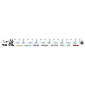 Wilson Fish Measure Sticker - Addict Tackle