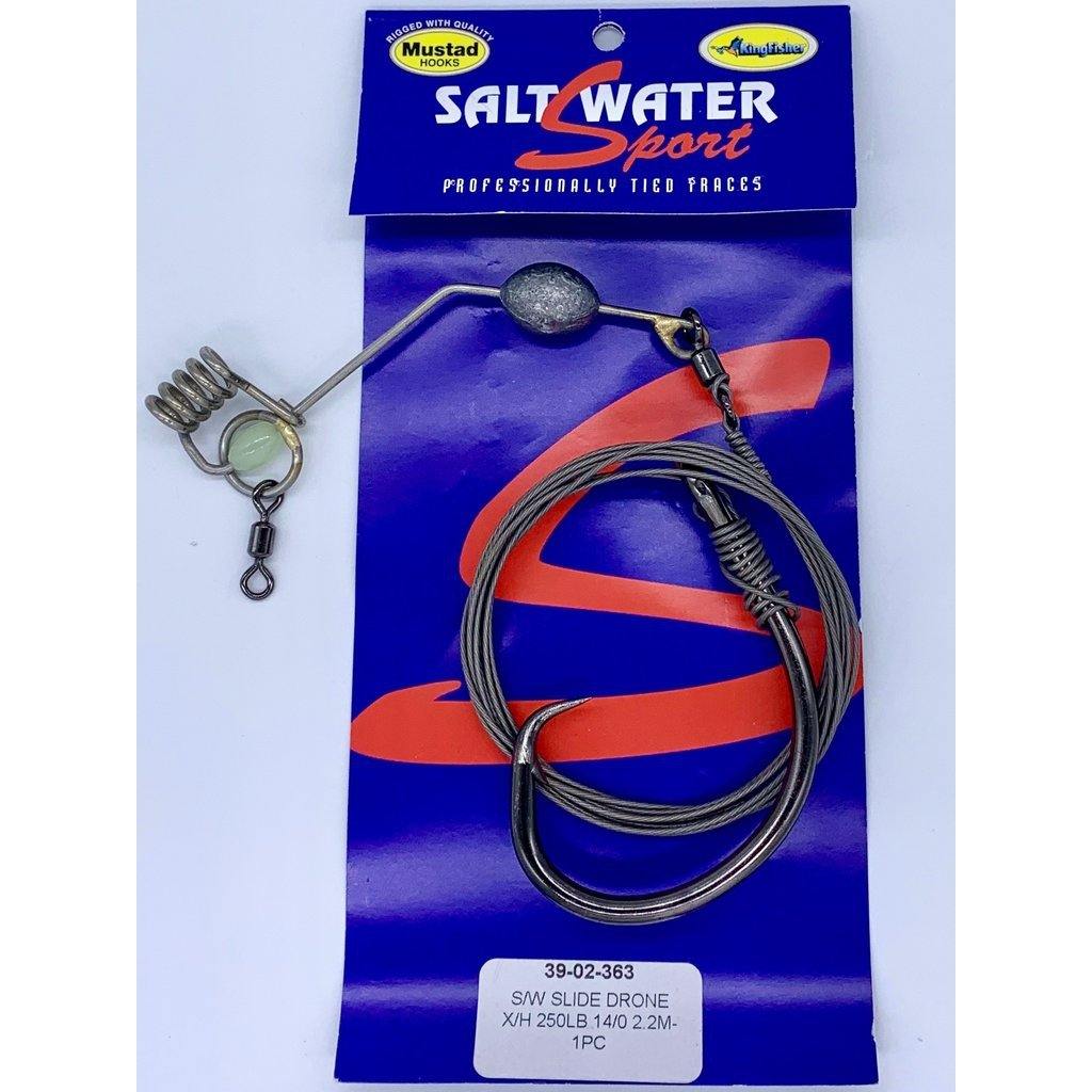 Kingfisher Slide Drone Rig 250lb x 14/0 Mustad Hook by Kingfisher Aus at Addict Tackle