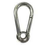 STAINLESS STEEL SNAP HOOK 10MM X 100MM by Sam Allen at Addict Tackle