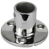 1in/25mm Round Base Rail Fitting 90 deg 316G by Sam Allen at Addict Tackle