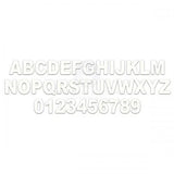 Boat Rego Numbers - 165mm White by Sam Allen at Addict Tackle