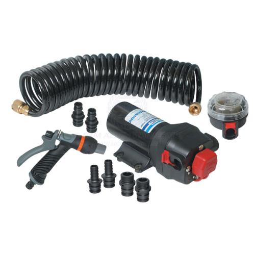 TMC Deck Wash Down Pump Kit 16.3 Ltr P/M 40PSI 12 Volt by Addict Tackle at Addict Tackle