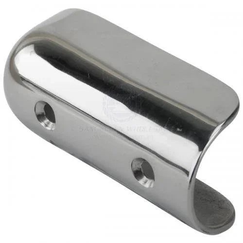 GUNWALE CAPS - ROUND STAINLESS STEEL by Sam Allen at Addict Tackle