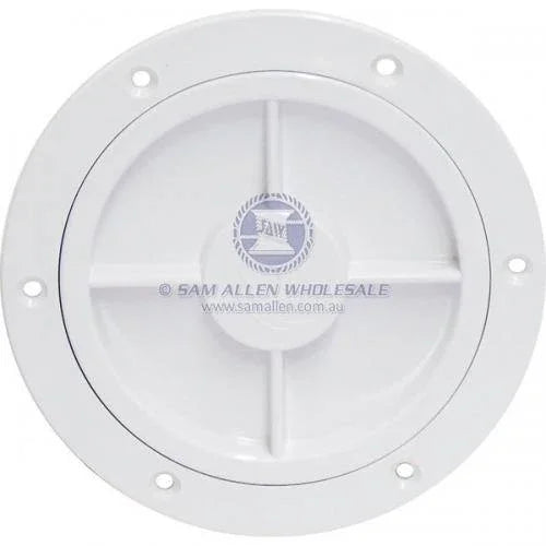 4in White Inspection Port by Sam Allen at Addict Tackle
