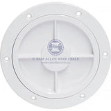 4in White Inspection Port by Sam Allen at Addict Tackle