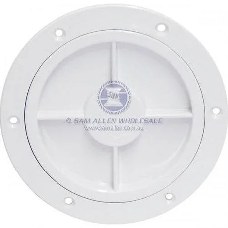 4in White Inspection Port by Sam Allen at Addict Tackle