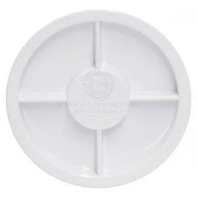 4in White Lid Only by Sam Allen at Addict Tackle