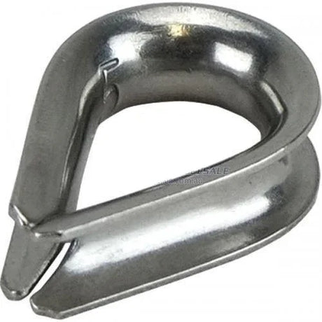 Wire Rope Thimble Stainless Steel 5/6mm by Sam Allen at Addict Tackle