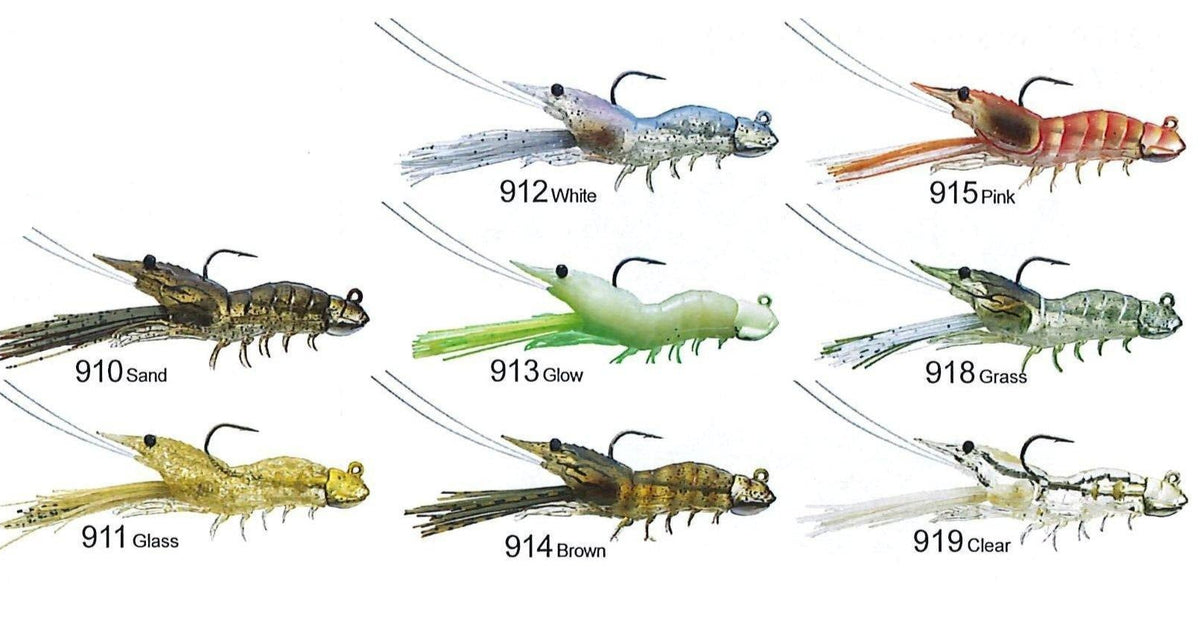 Live Target Fleeing Shrimp Soft Plastic by Live Target at Addict Tackle