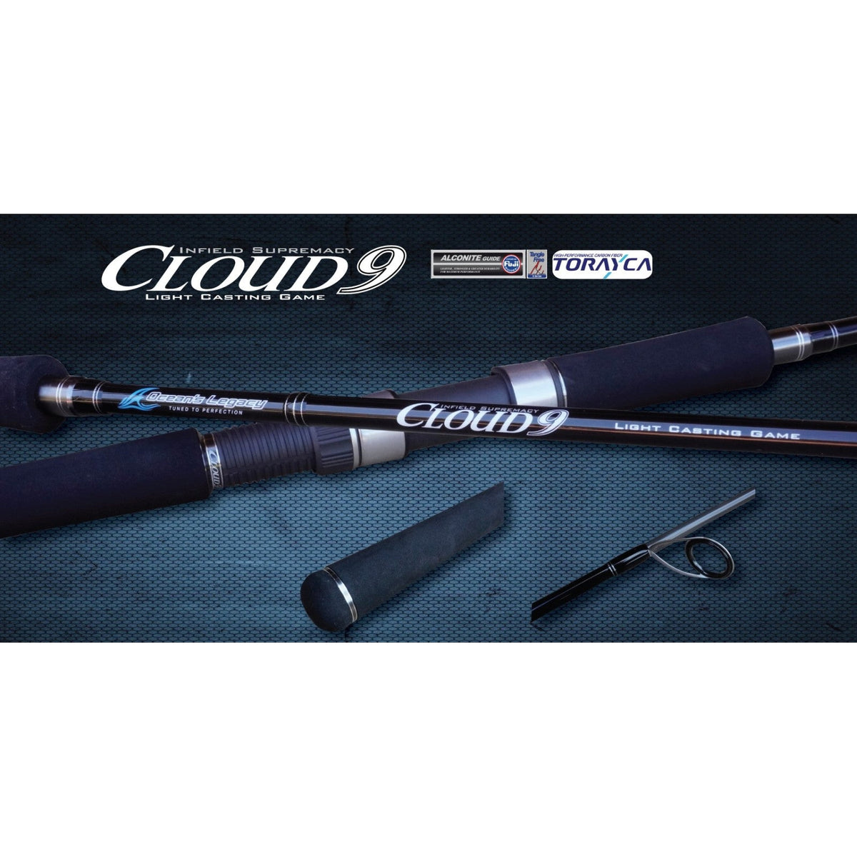 Oceans Legacy Cloud 9 Spin Fishing Rod by Oceans Legacy at Addict Tackle
