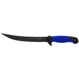 Mustad Fillet Knife With Sheath 9" Blue by Mustad at Addict Tackle