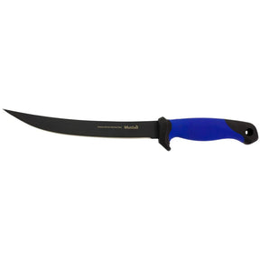 Mustad Fillet Knife With Sheath 9" Blue by Mustad at Addict Tackle