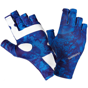 Shimano Sun Gloves UPF50+ by Shimano at Addict Tackle