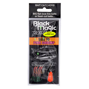 BLACK MAGIC PINK SHRIMP BAIT JIG by Black Magic at Addict Tackle
