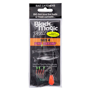 BLACK MAGIC PINK SHRIMP BAIT JIG by Black Magic at Addict Tackle