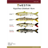 Westin Hypoteez Glide Bait 18cm by Addict Tackle at Addict Tackle