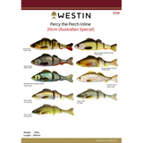 Westin Percy The Perch 20cm Inline Sinking Hard Body Lure by Westin at Addict Tackle