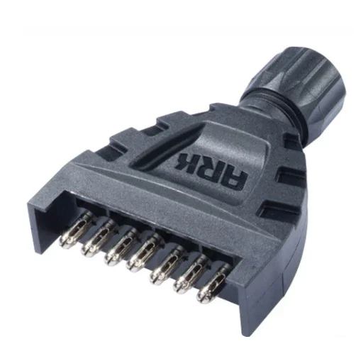 Ark Magnetic 7 Pin Flat Trailer Plug by Ark at Addict Tackle
