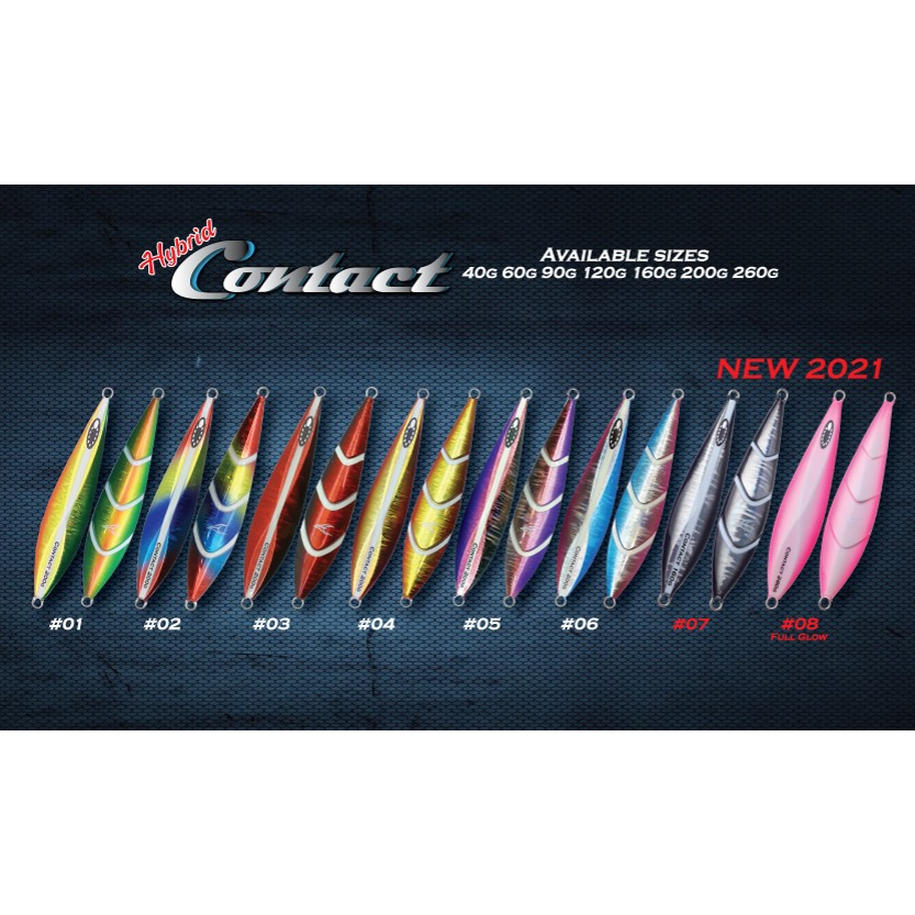 Oceans Legacy Contact Jig Rigged Metal Jig 260 Grams by Oceans Legacy at Addict Tackle