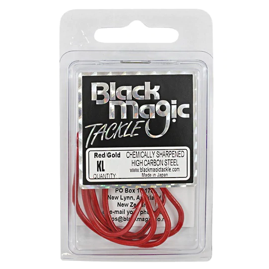 Black Magic KL Series Red Hook Economy Pack by Black Magic Tackle at Addict Tackle