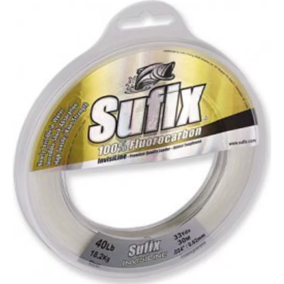 Sufix Invisiline Clear Leader by Sufix at Addict Tackle