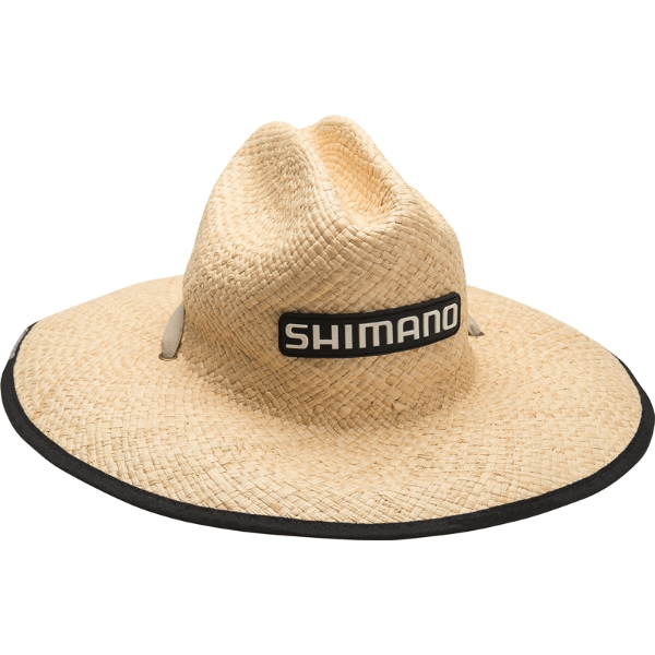 Shimano Raffia Crushable Straw Hat by Shimano at Addict Tackle