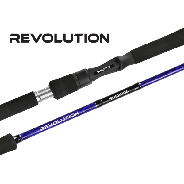 Shimano Revolution Troll Roller Tip Fishing Rod - Addict Tackle