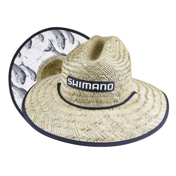 Shimano Sunseeker Snapper Straw Hat by Shimano at Addict Tackle