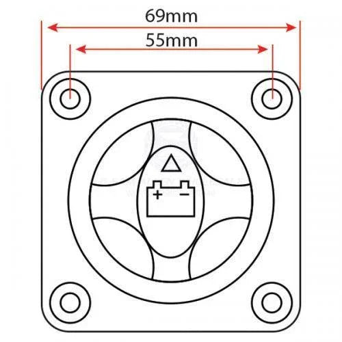 Battery Isolation Switch 4 POS by Sam Allen at Addict Tackle