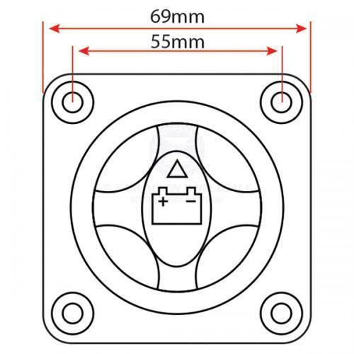 Battery Isolation Switch 4 POS by Sam Allen at Addict Tackle