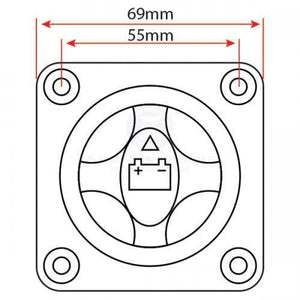 Battery Isolation Switch 4 POS by Sam Allen at Addict Tackle