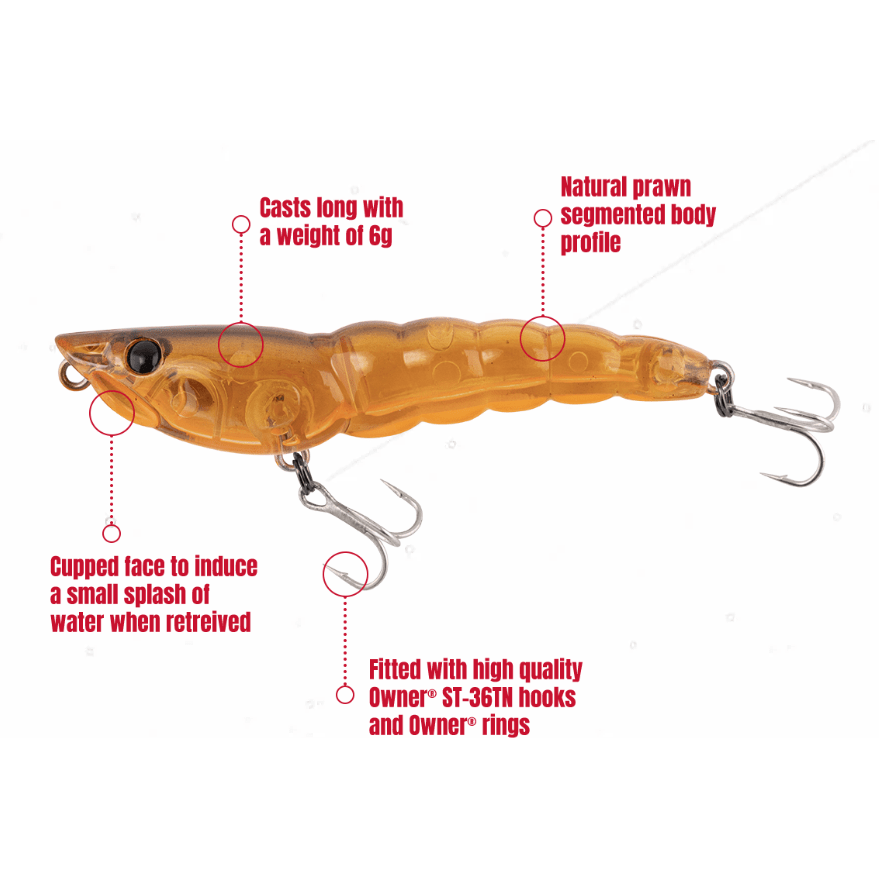 Berkley Pro Tech Prawn Walker 95mm - Addict Tackle