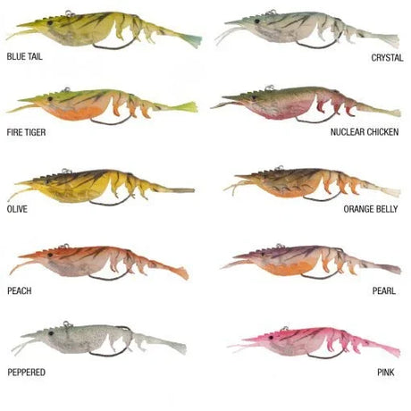 Berkley Shimma Shrimp Weedless Fishing Lure 100mm - Addict Tackle
