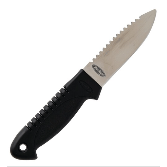 Berkley Stainless Steel Bait Knife with Serrated Edge - Addict Tackle