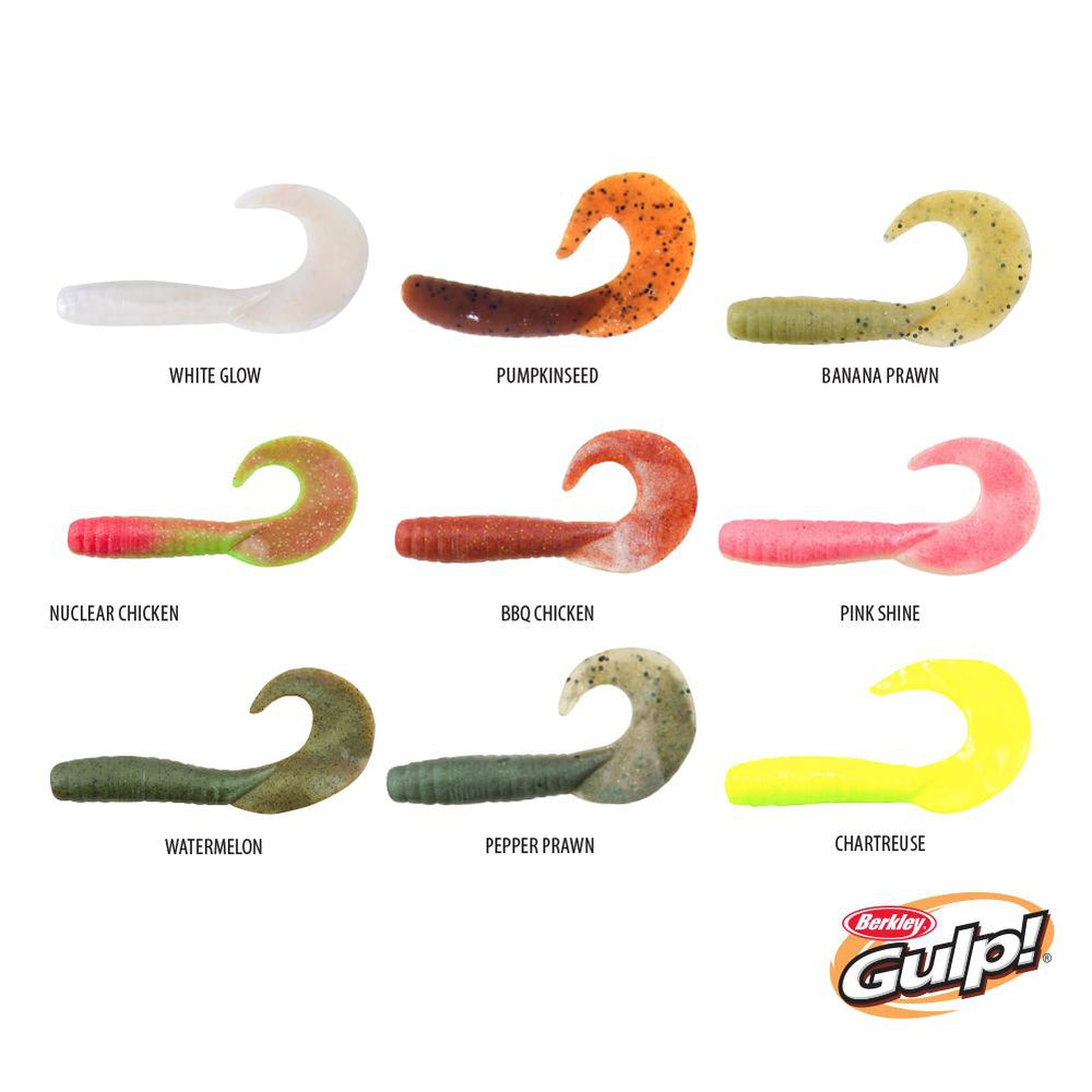 Berkley Gulp! Jigging Grub Soft Plastics 4in by Berkley at Addict Tackle