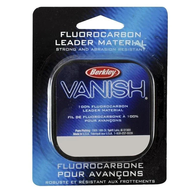 Berkley Vanish Fluorocarbon Clear Leader by Berkley at Addict Tackle