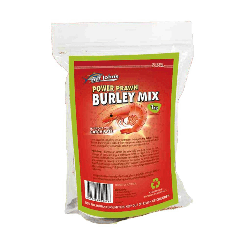 Big John's Power Prawn Burley Mix 2 Kg by OTM at Addict Tackle