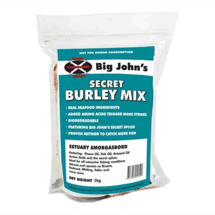 Big John's Secret Burley Estuary Mix 2Kg by Big Johns at Addict Tackle