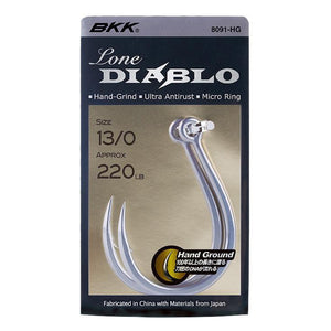 BKK Lone Diablo Inline Hooks 8091-HG by BKK at Addict Tackle